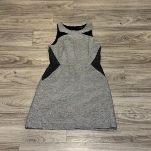 Banana Republic Black & Grey Sleeveless Sheath Dress – Women’s Size 8
